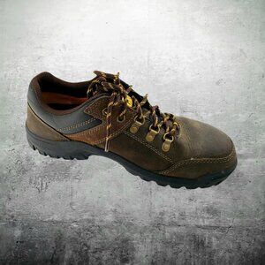 "Caterpillar" (CAT) LEATHER Extension Steel Toe Work Shoes - Men's 10.5 - NWT